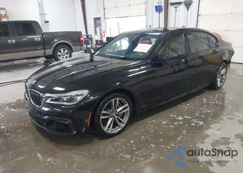 2016 BMW 750I xDrive z USA, uszkodzony, nr VIN WBA7F2C55GG416463